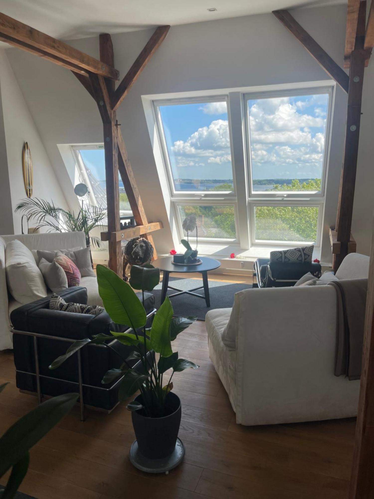 Ferienwohnung Luxus Penthouse Waterview Kiel Exterior foto